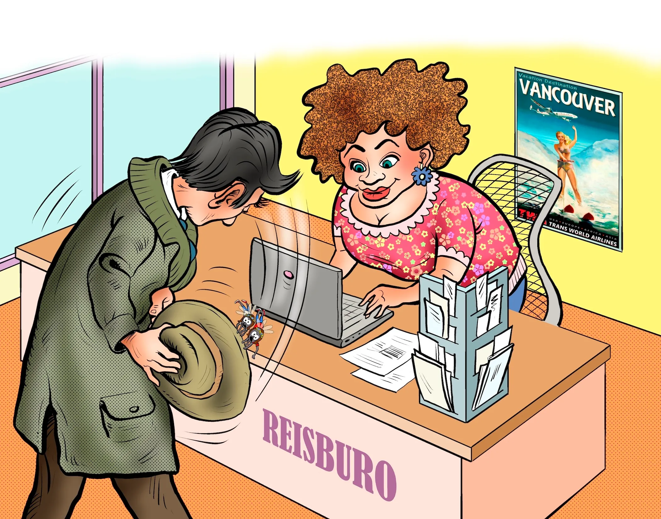 Illustratie door Ben Art Work — voorbeeld 23