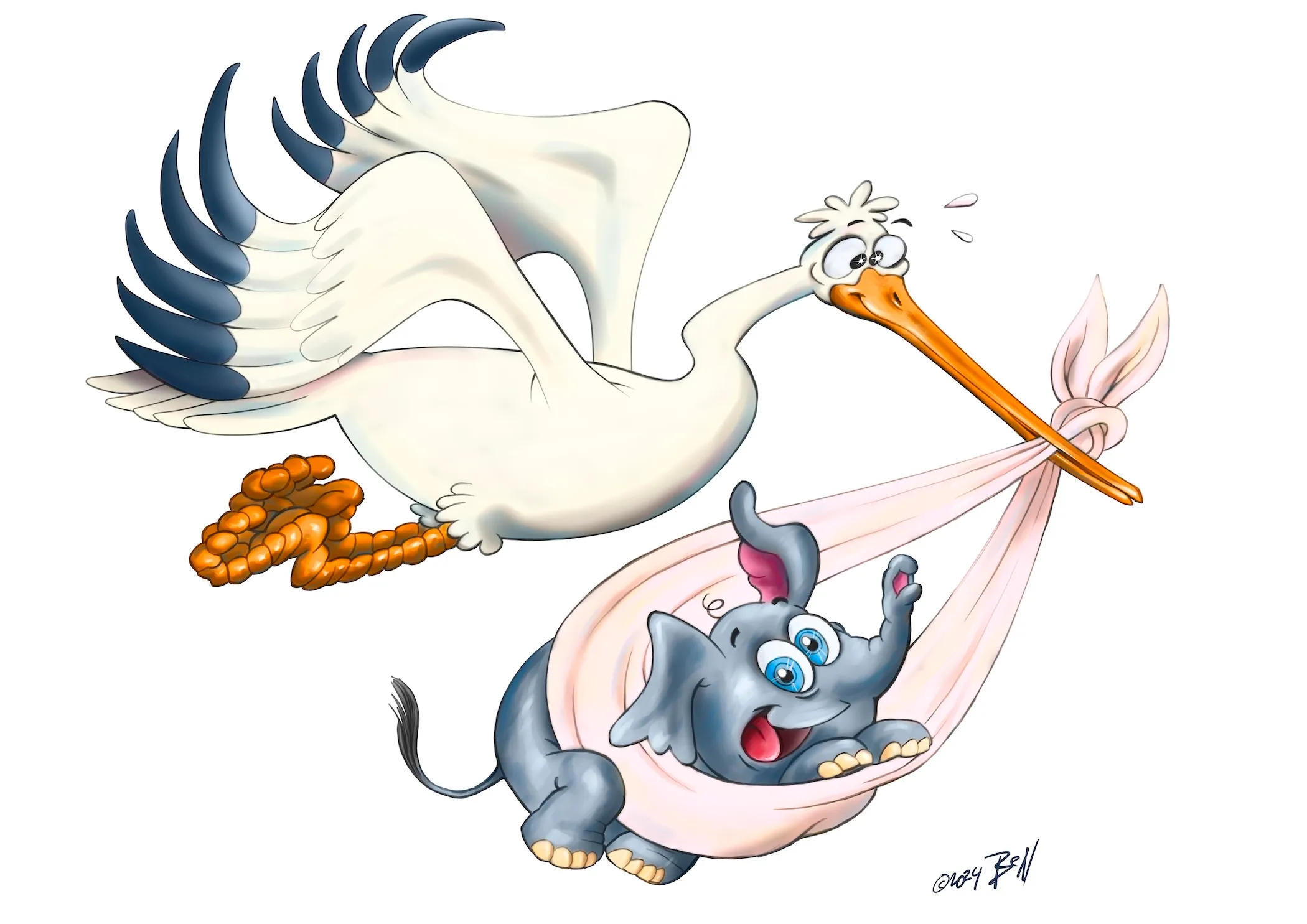 Illustratie door Ben Art Work — voorbeeld 39